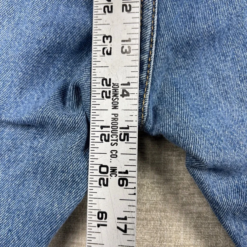 Levis 505 Mens 38x29 Light Distress Jeans Thigh Fade ** Vintage Style ** Denim